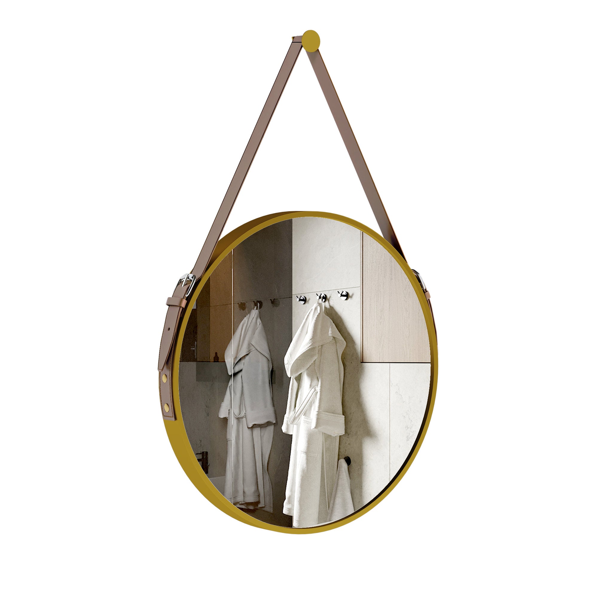 Dia 24 ” Frame/Belt Wall Mirror 5006 024 Series