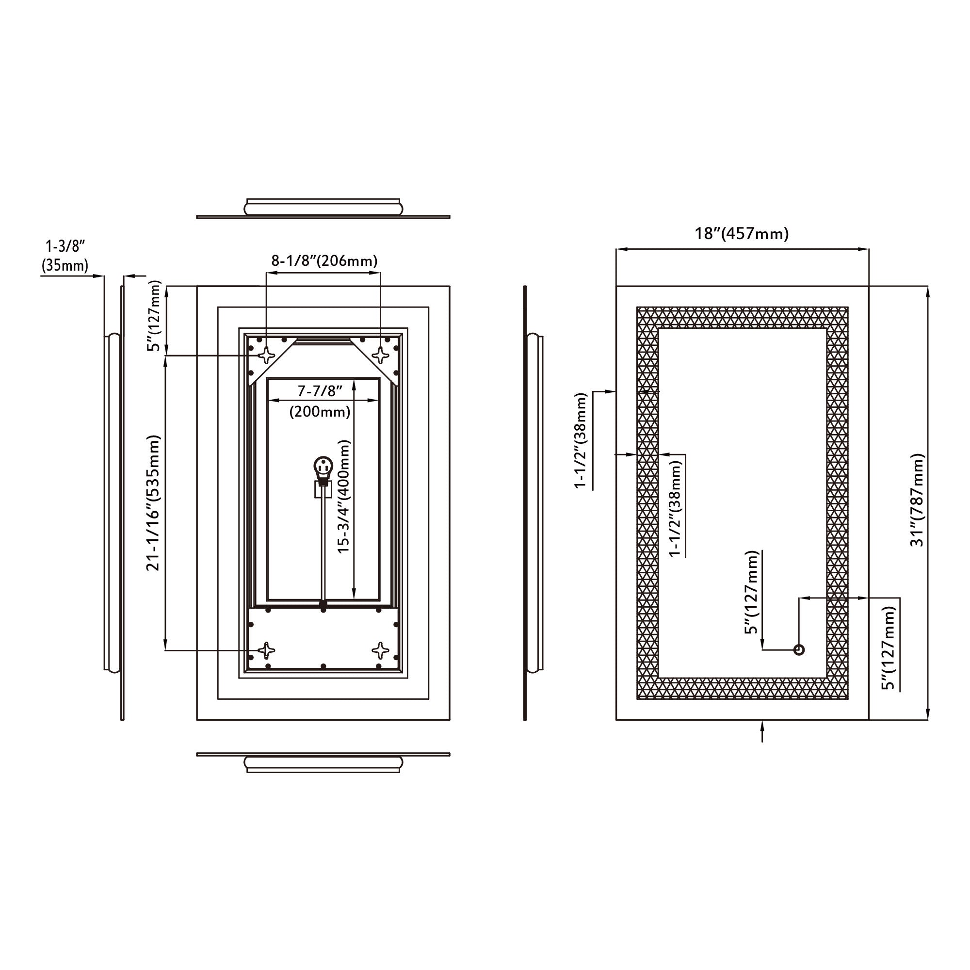 LED Light Mirror - 5008 Series