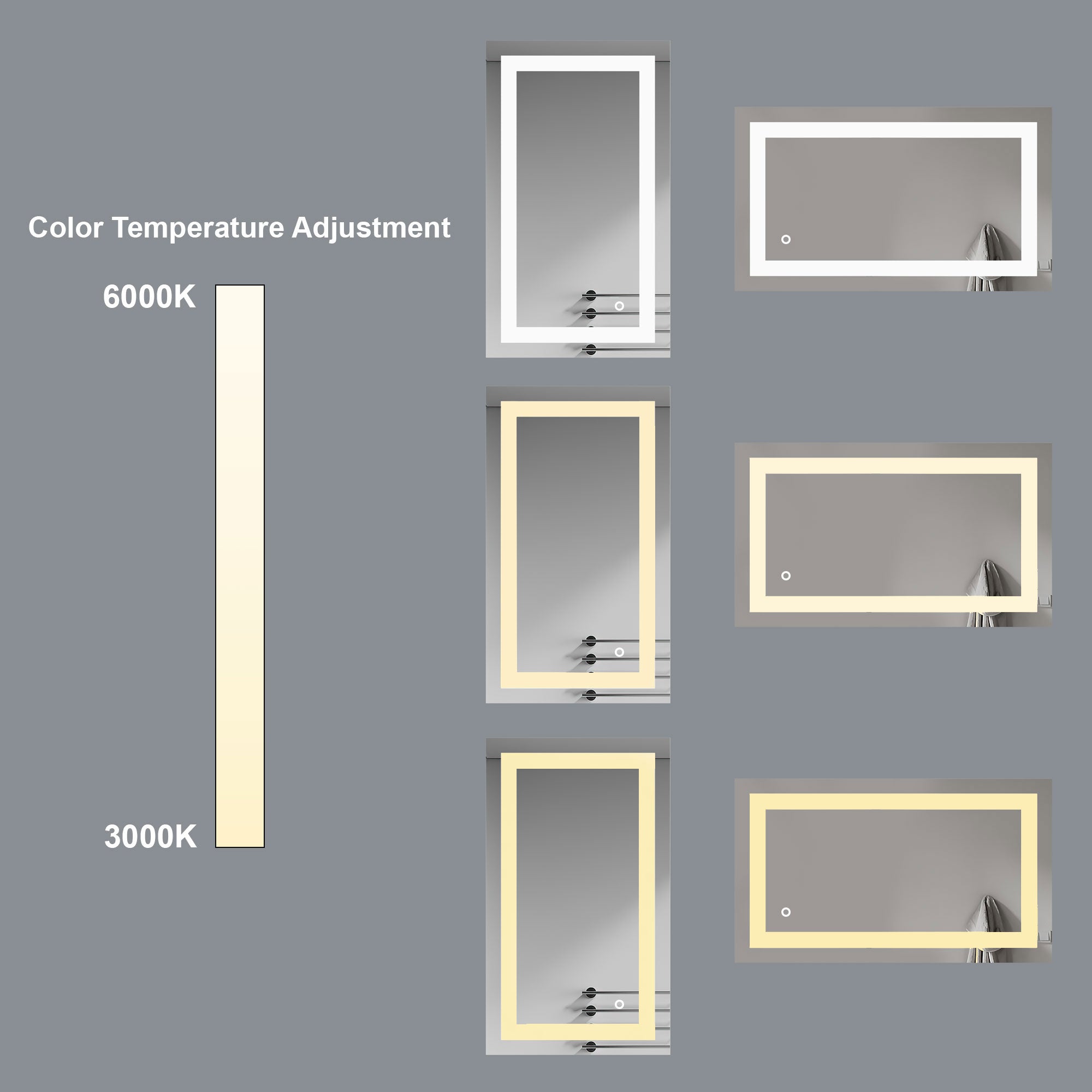 LED Light Mirror - 5008 Series