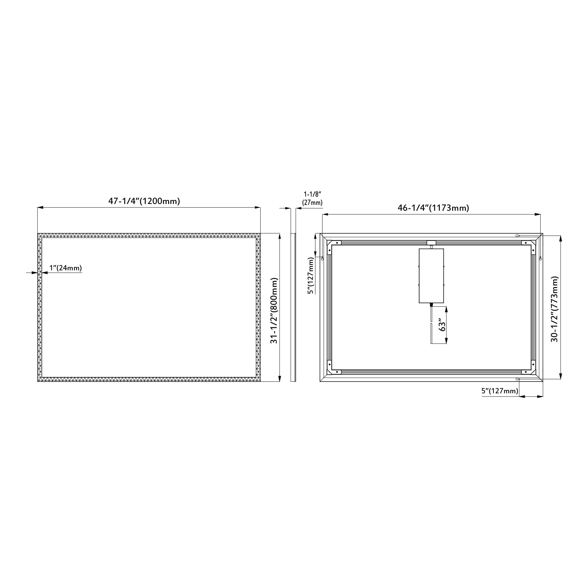 LED Light Mirror 5011 4831ML