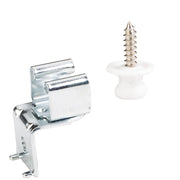 Hardware Resources Button Catch Reverse Clip L Mount - Zinc Receiver