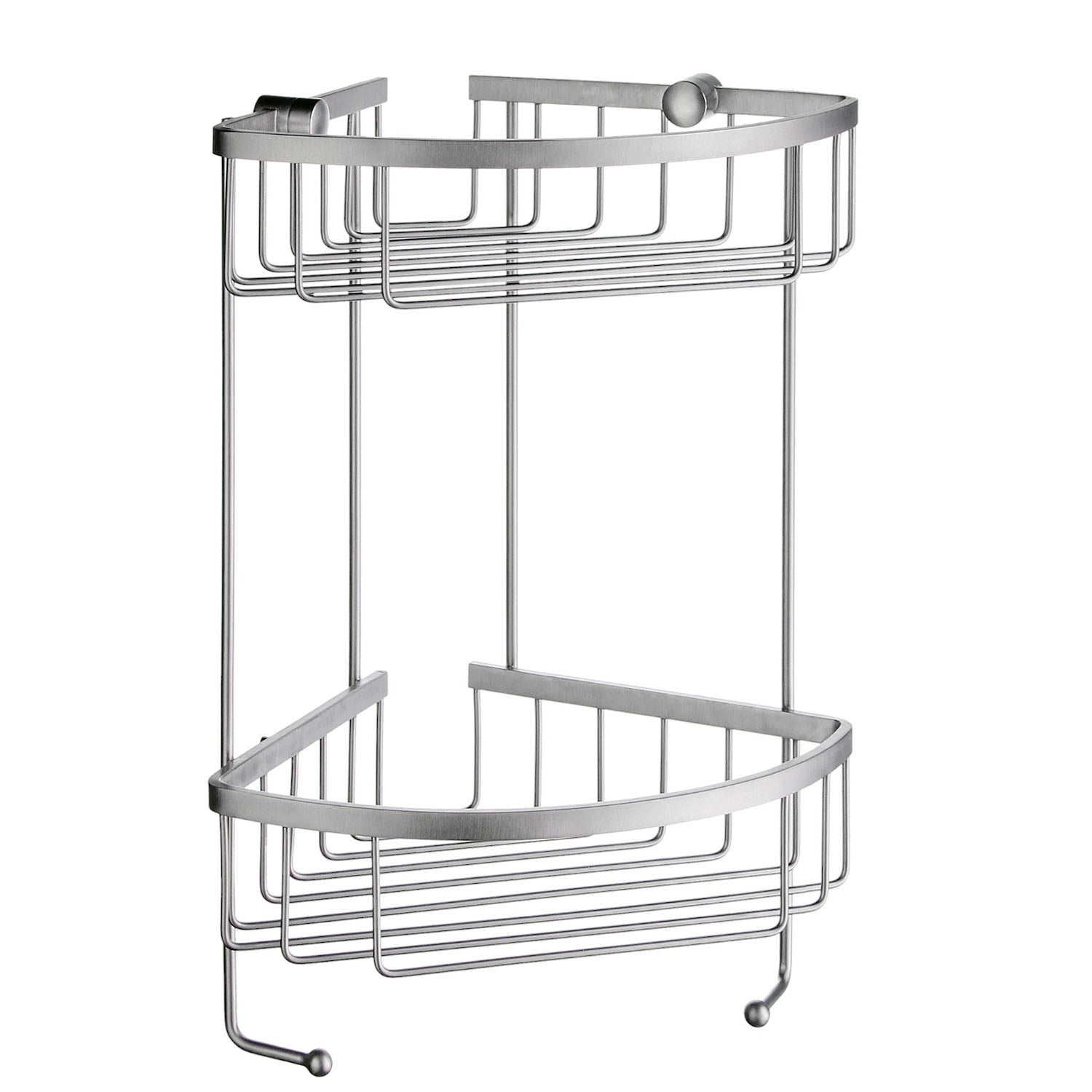 SIDELINE - Design Corner Shower Basket, Double