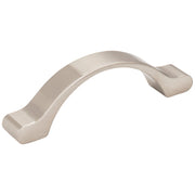 Hardware Resources 3" Center-to-Center Satin Nickel Arched Seaver Cabinet Pull