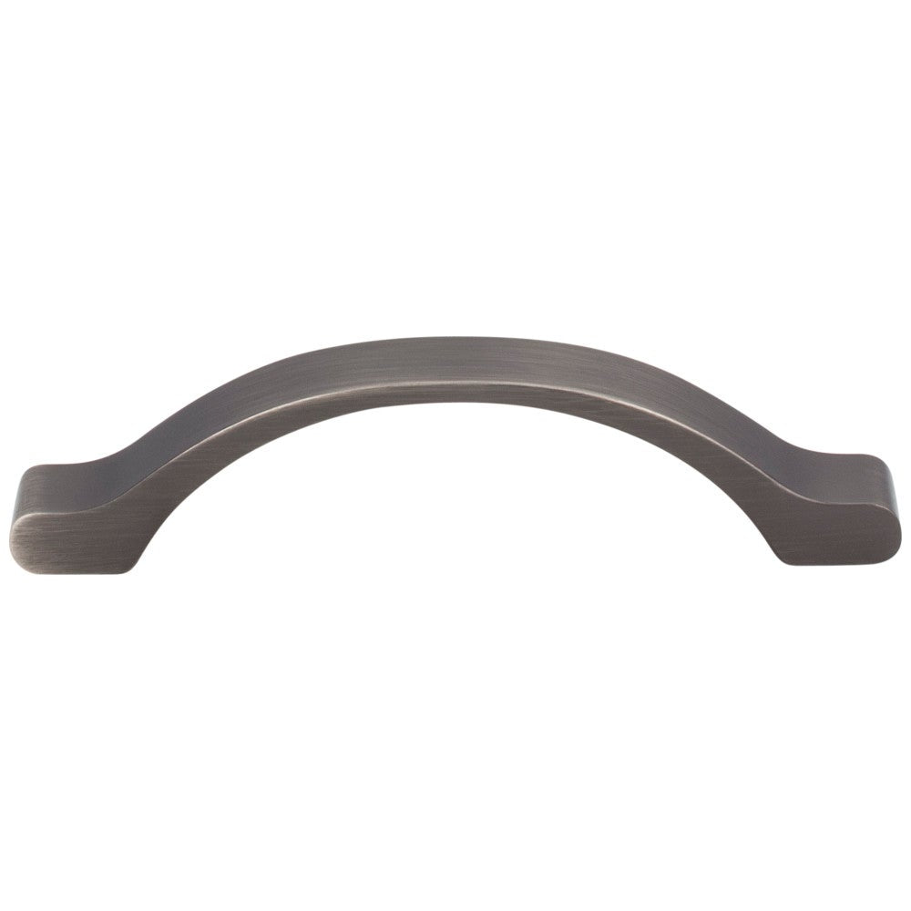 Hardware Resources 3" Center-to-Center Satin Nickel Arched Seaver Cabinet Pull