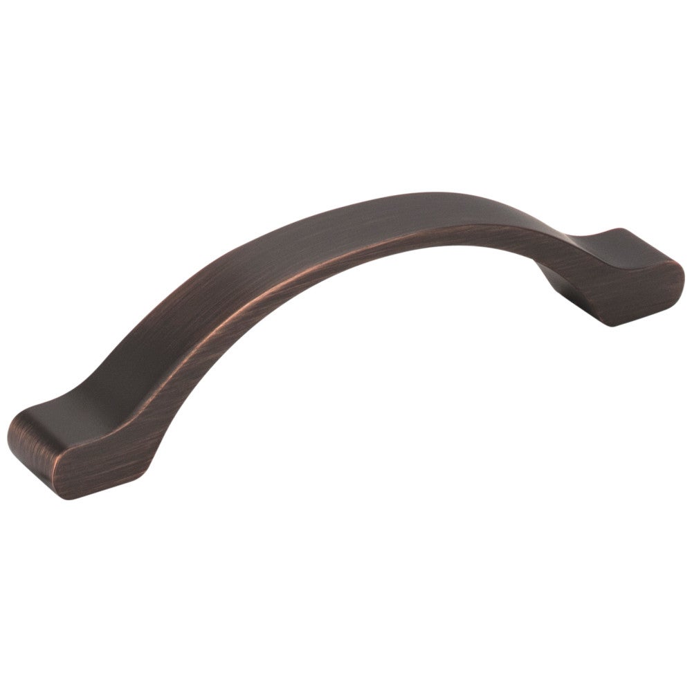 Hardware Resources 3" Center-to-Center Satin Nickel Arched Seaver Cabinet Pull