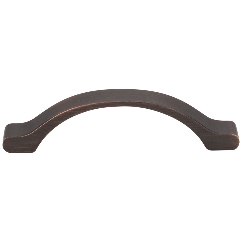 Hardware Resources 3" Center-to-Center Satin Nickel Arched Seaver Cabinet Pull