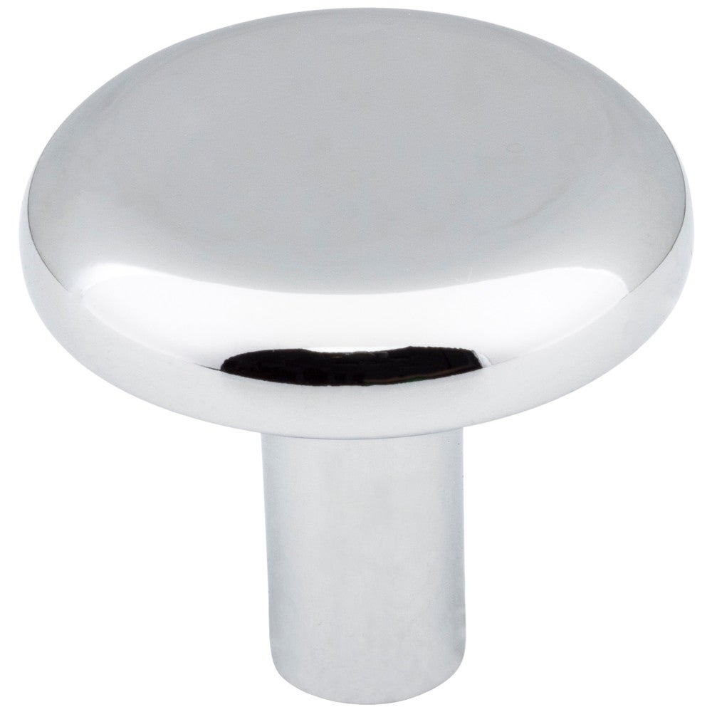 Hardware Resources 1-1/4" Diameter Satin Nickel Round Seaver Cabinet Knob