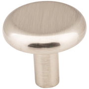 Hardware Resources 1-1/4" Diameter Satin Nickel Round Seaver Cabinet Knob