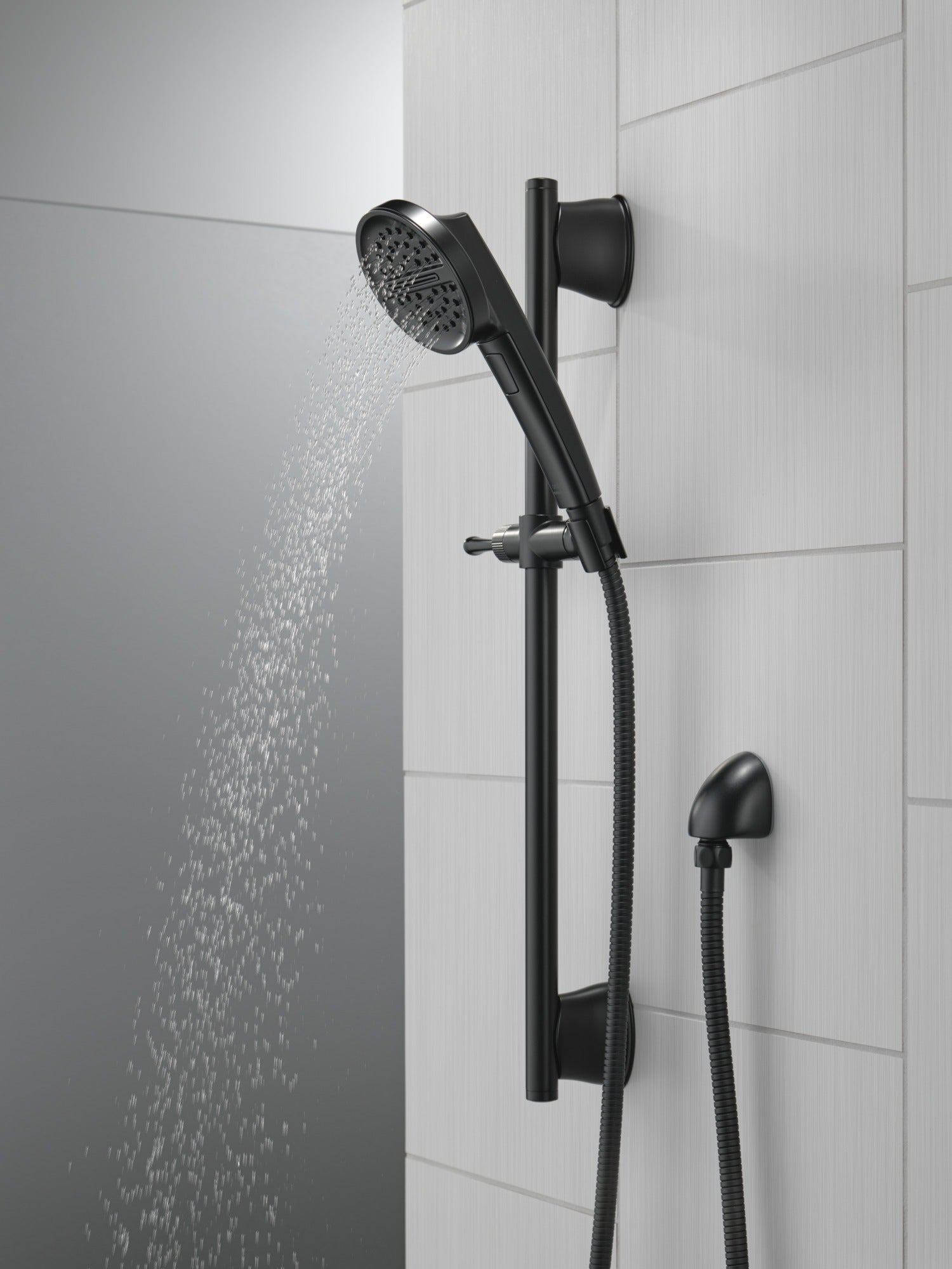Delta Universal Showering Components 3-Setting Slide Bar Handshower