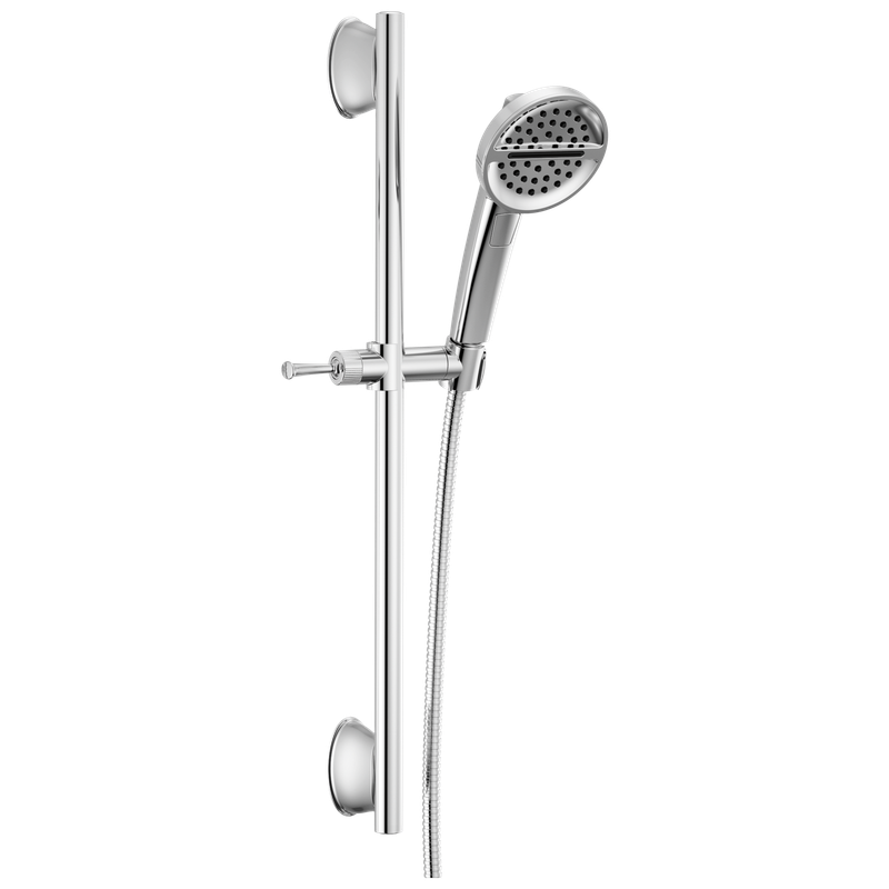 Delta Universal Showering Components 3-Setting Slide Bar Handshower