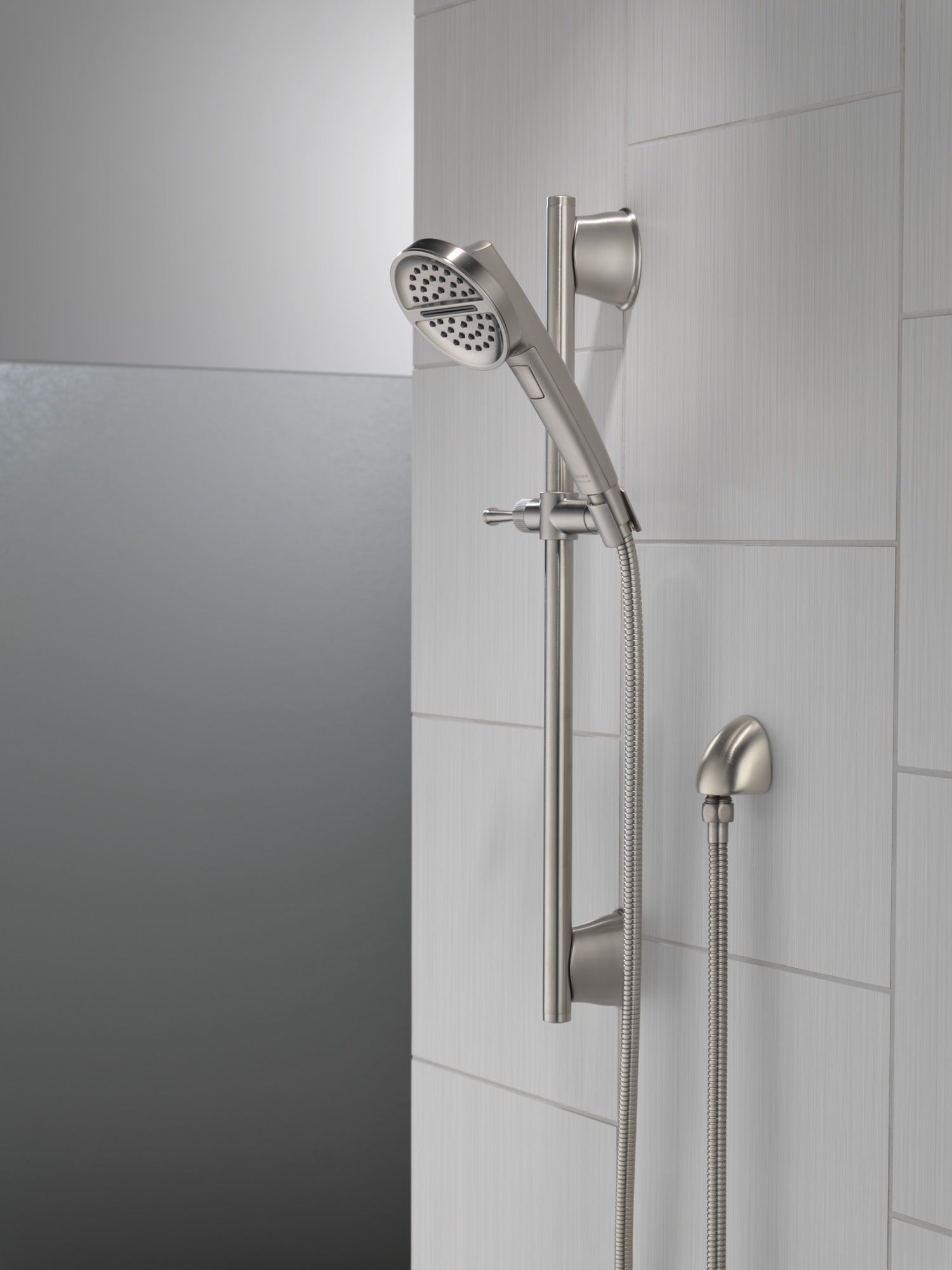 Delta Universal Showering Components 3-Setting Slide Bar Handshower