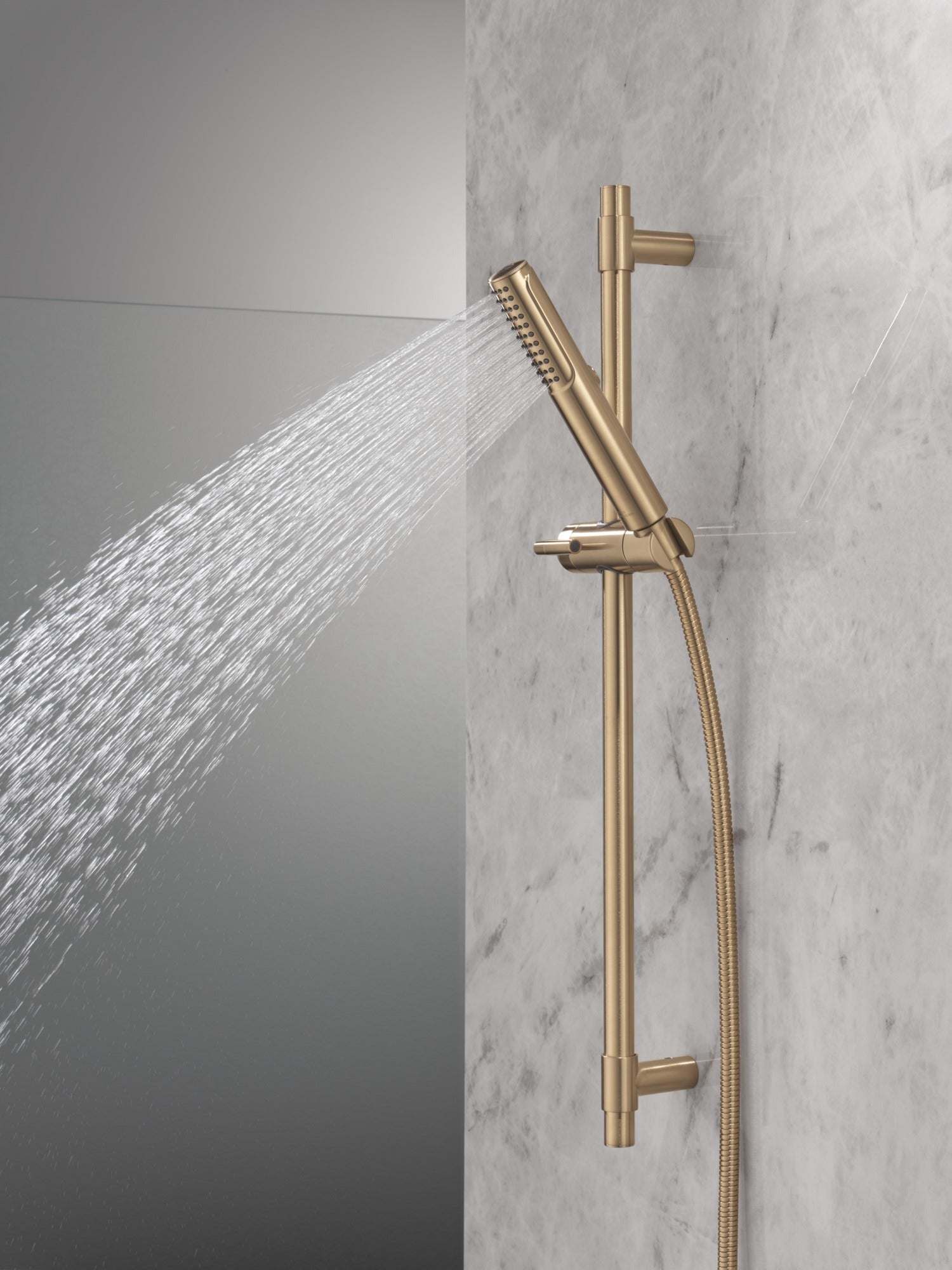 Delta Universal Showering Components 2-Setting Hand Shower with ProClean™ Spray – Slide Bar Mount