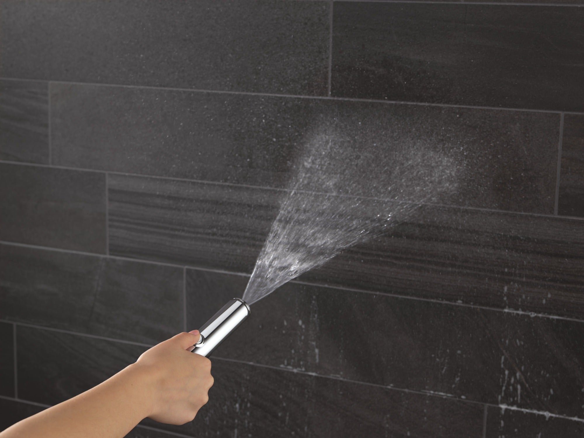 Delta Universal Showering Components 2-Setting Hand Shower with ProClean™ Spray – Slide Bar Mount