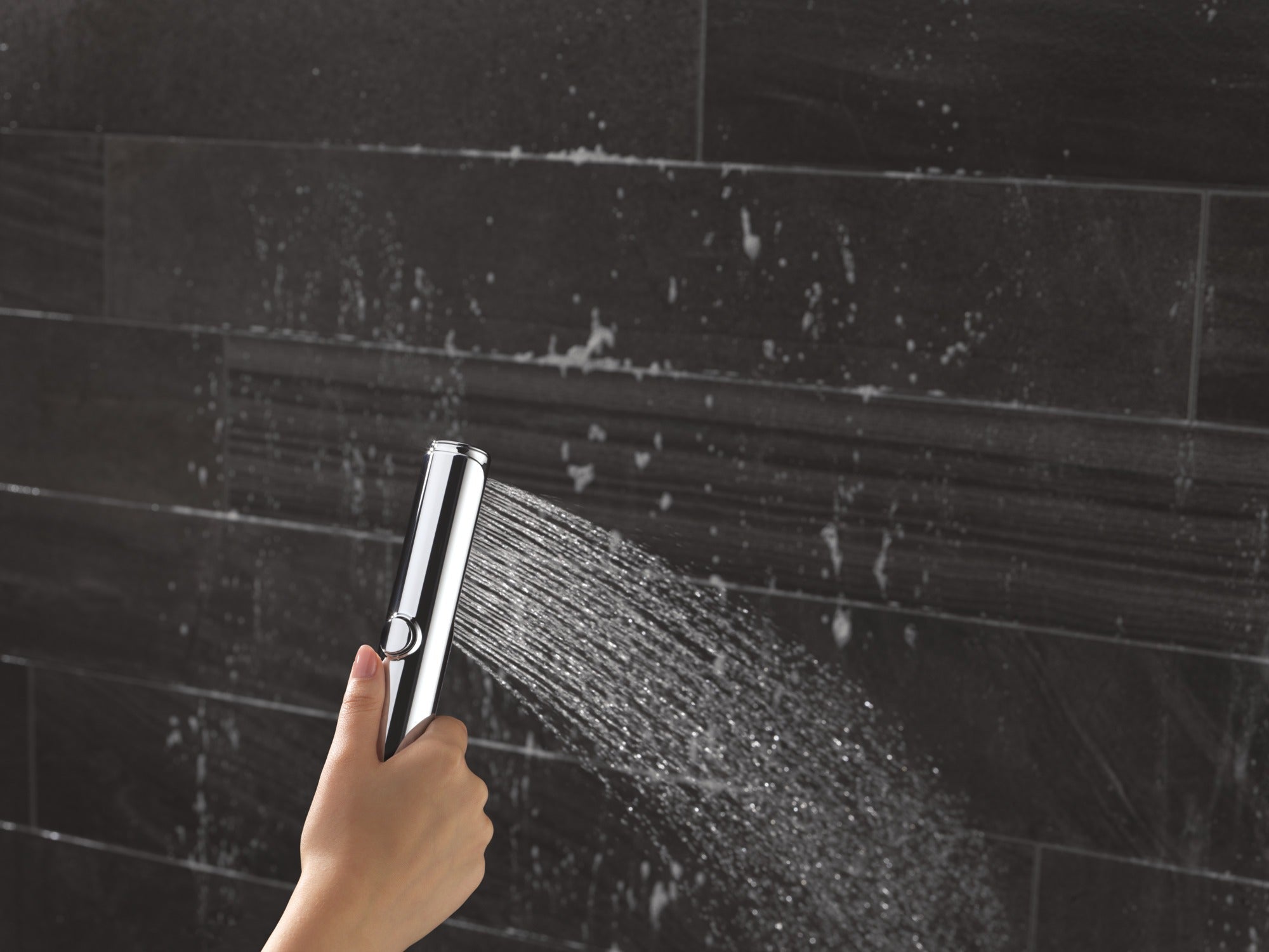 Delta Universal Showering Components 2-Setting Hand Shower with ProClean™ Spray – Slide Bar Mount