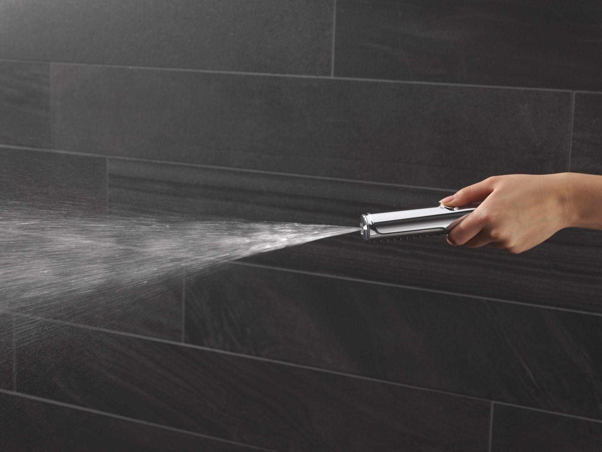 Delta Universal Showering Components 2-Setting Hand Shower with ProClean™ Spray – Slide Bar Mount