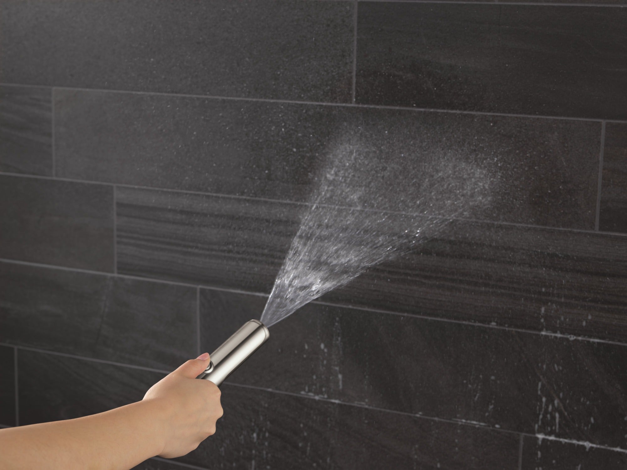 Delta Universal Showering Components 2-Setting Hand Shower with ProClean™ Spray – Slide Bar Mount