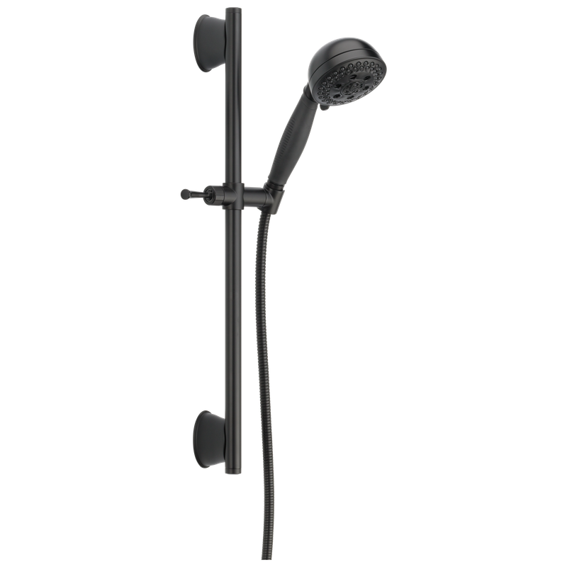 Delta Universal Showering Components H2OKinetic® 5-Setting Slide Bar Hand Shower