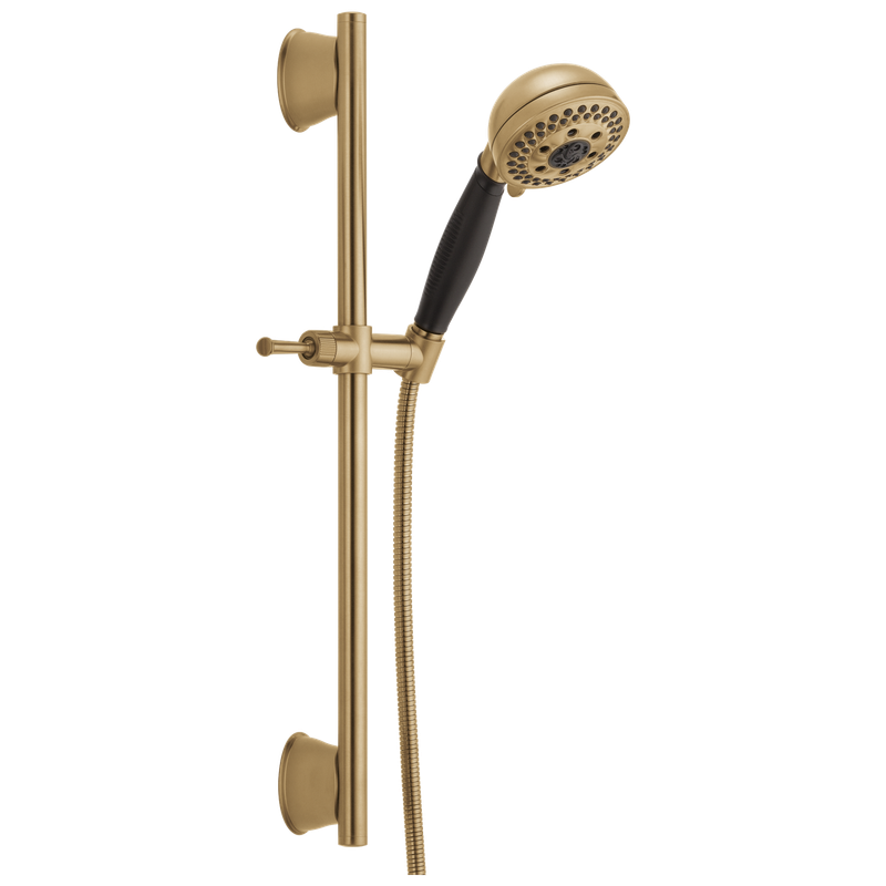 Delta Universal Showering Components H2OKinetic® 5-Setting Slide Bar Hand Shower