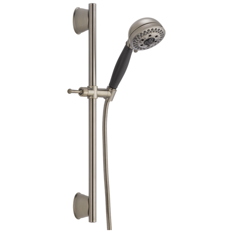 Delta Universal Showering Components H2OKinetic® 5-Setting Slide Bar Hand Shower