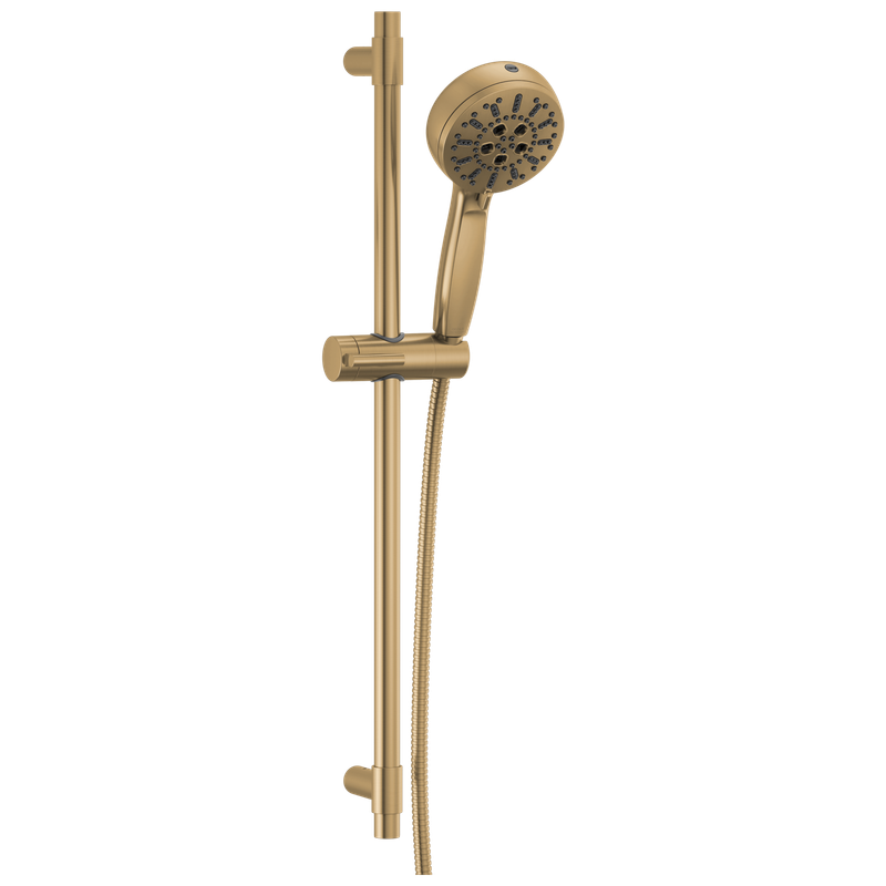 Delta Universal Showering Components 7-Setting Slide Bar Hand Shower with Cleaning Spray