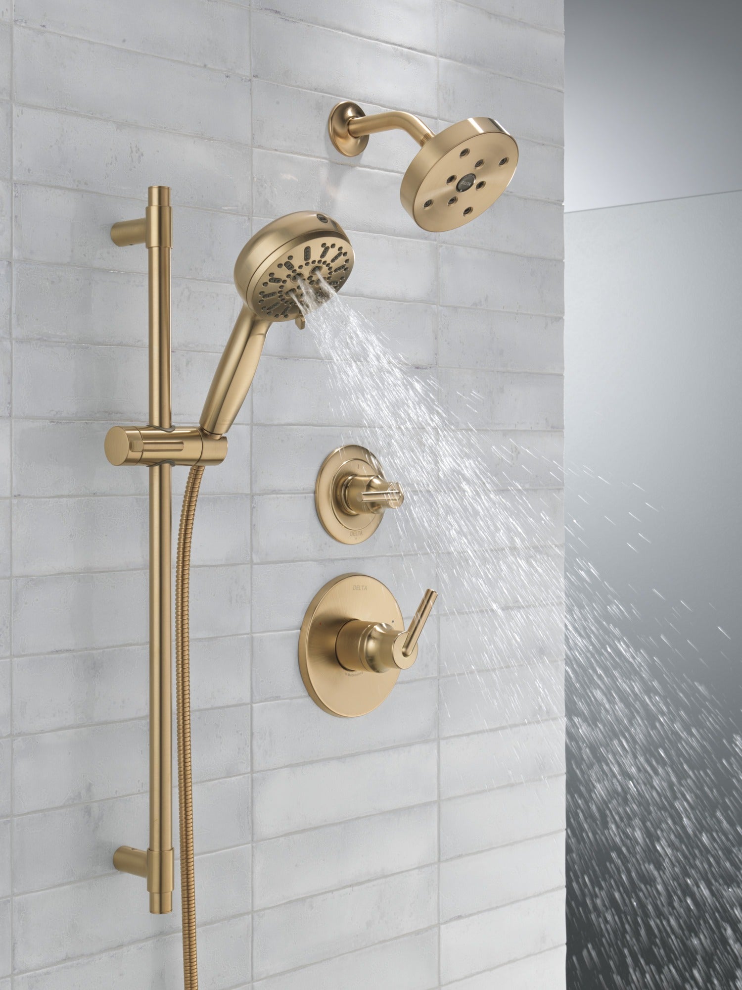 Delta Trinsic® 3-Setting 2-Port Diverter Trim
