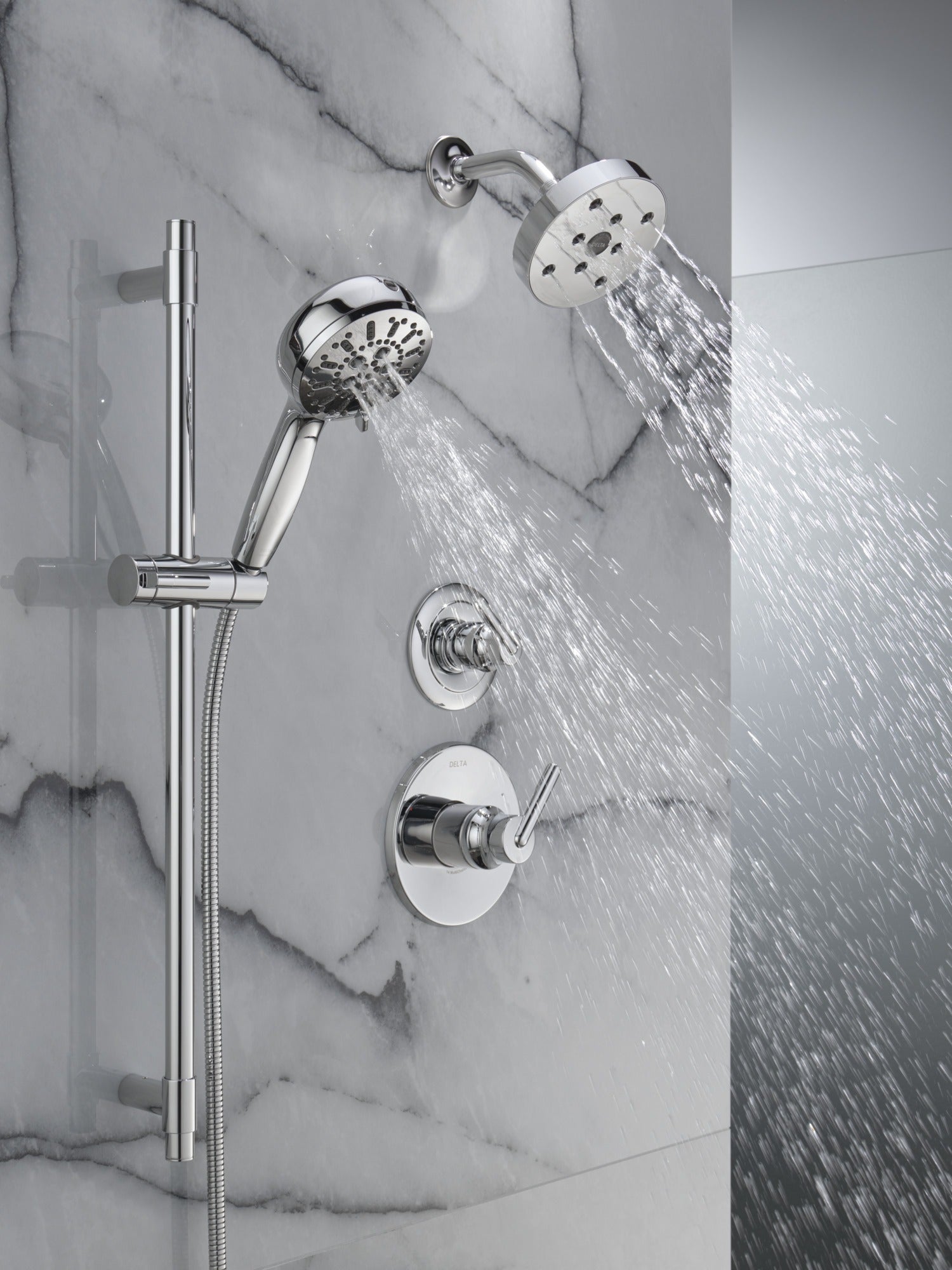 Delta Trinsic® Monitor® 14 Series H2OKinetic® Shower Trim