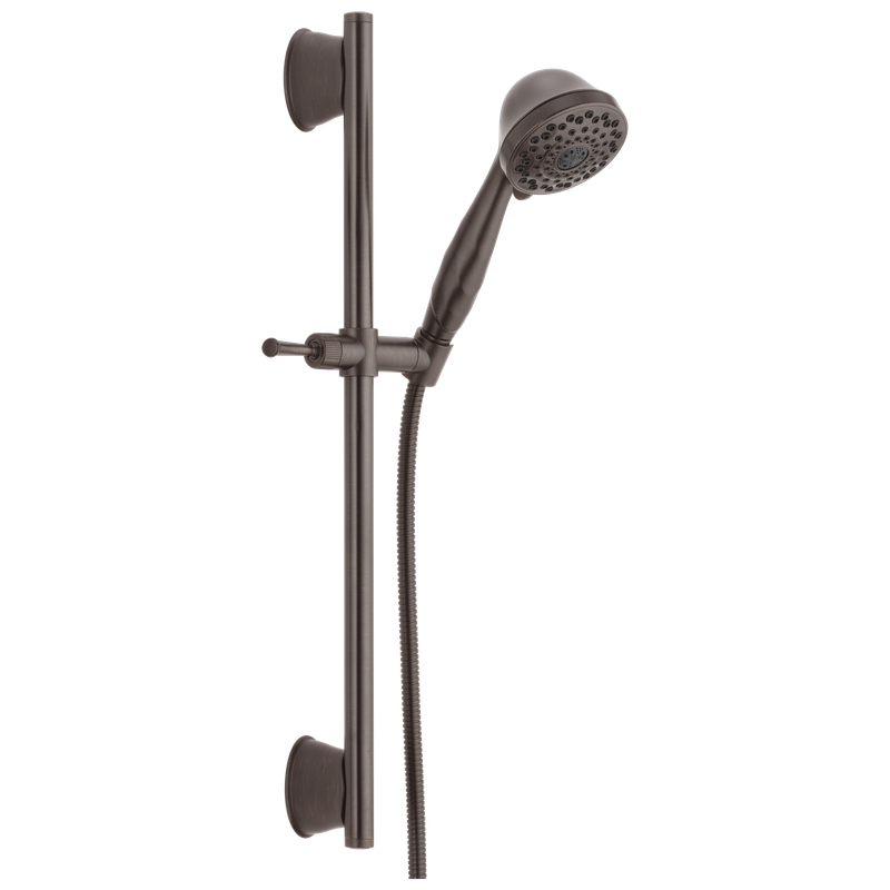 Delta Universal Showering Components 7-Setting Slide Bar Hand Shower
