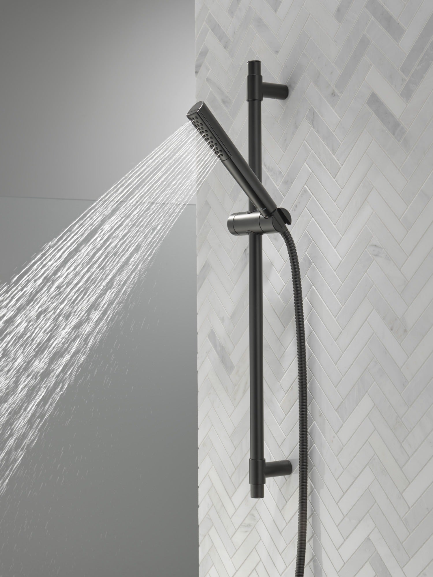 Delta Universal Showering Components Premium Single-Setting Slide Bar Hand Shower