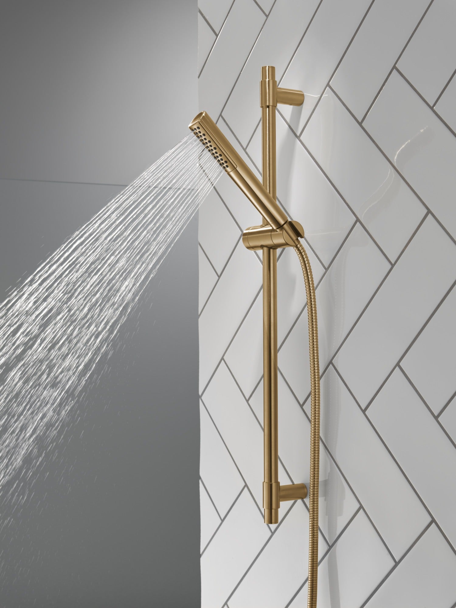 Delta Universal Showering Components Premium Single-Setting Slide Bar Hand Shower