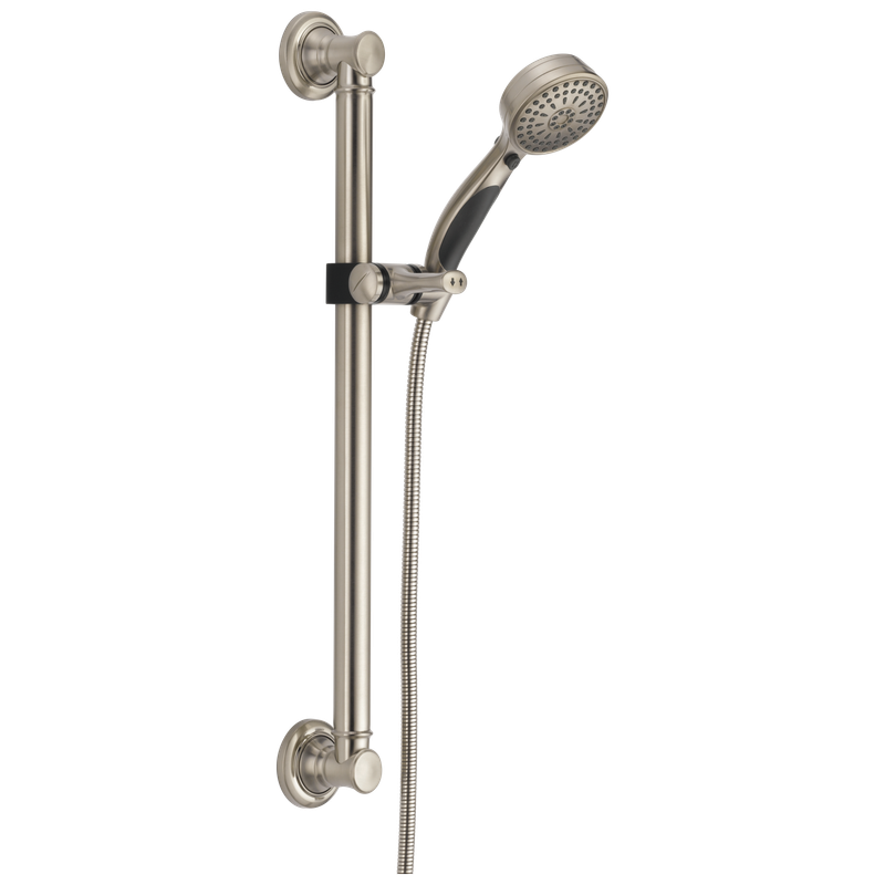 Delta Universal Showering Components ActivTouch® 9-Setting Hand Shower with Traditional Slide Bar / Grab Bar