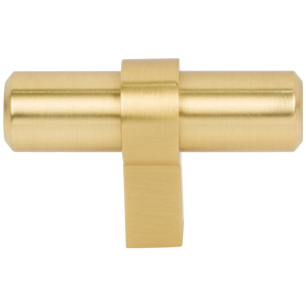 Hardware Resources 2" Overall Length Satin Nickel Key Grande Cabinet "T" Knob