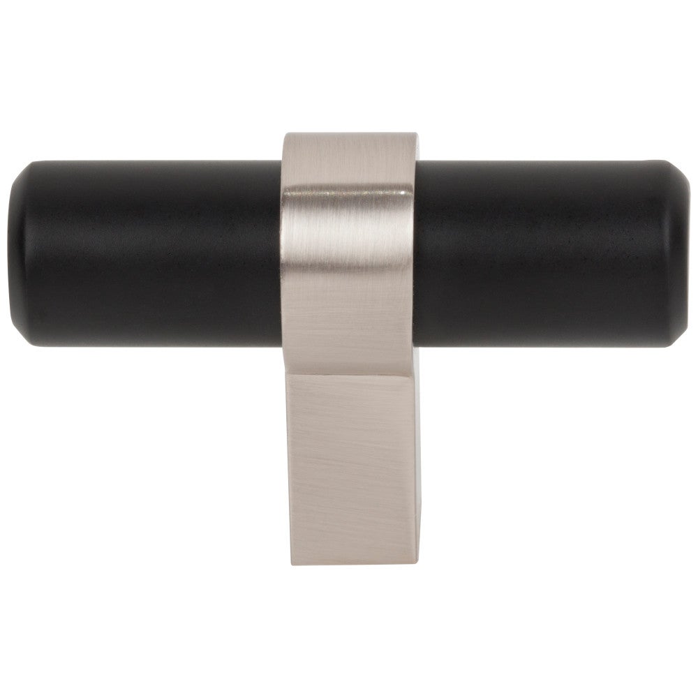Hardware Resources 2" Overall Length Satin Nickel Key Grande Cabinet "T" Knob