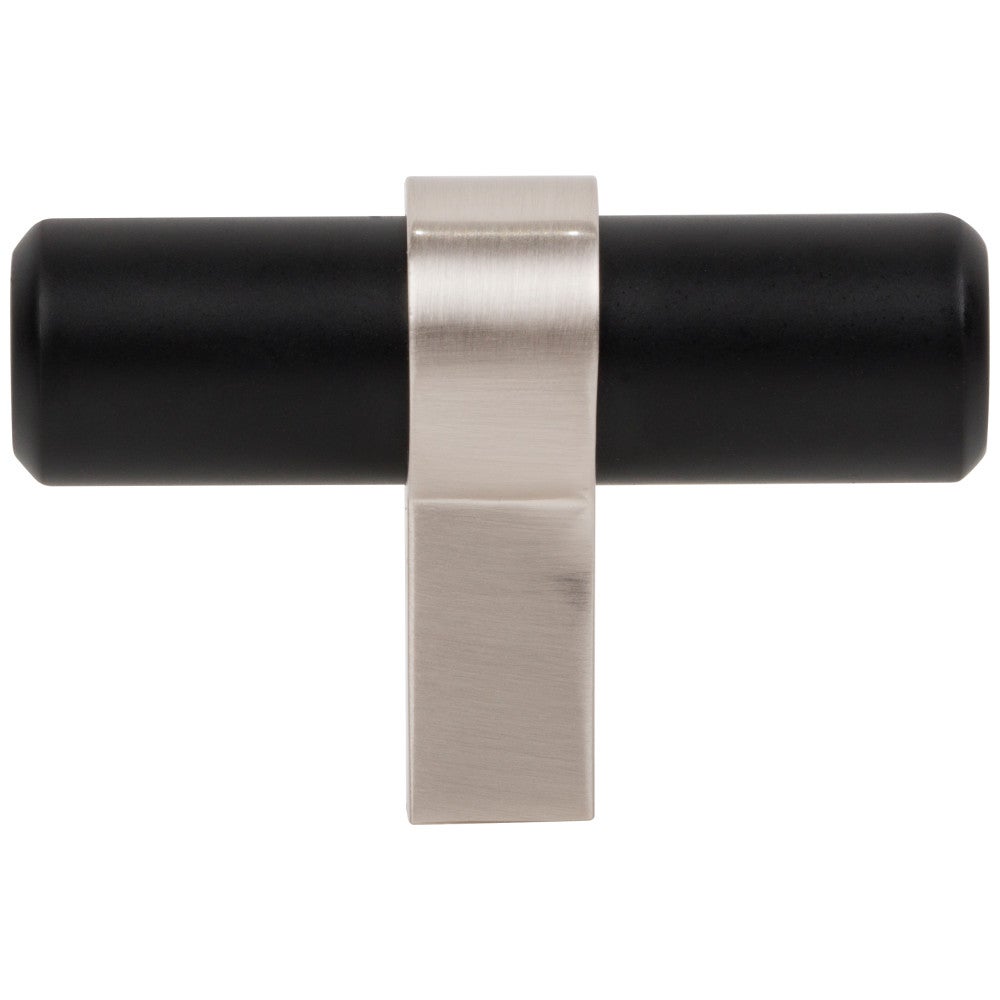 Hardware Resources 2" Overall Length Satin Nickel Key Grande Cabinet "T" Knob