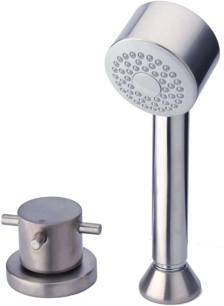 LaToscana USPW447 Valve Kit – 2-Way Diverter with Square Handshower, 1/2" Connection, Brushed Nickel