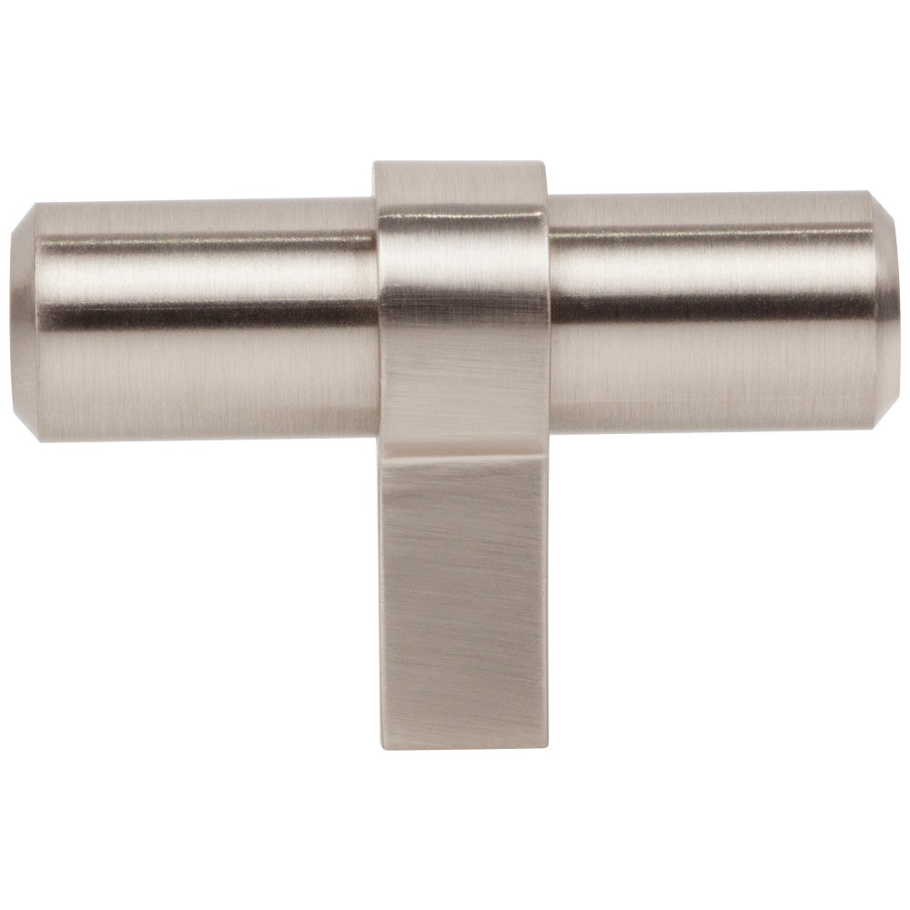 Hardware Resources 2" Overall Length Satin Nickel Key Grande Cabinet "T" Knob