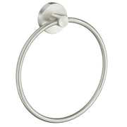 Home Towel Ring Brushed Nickel