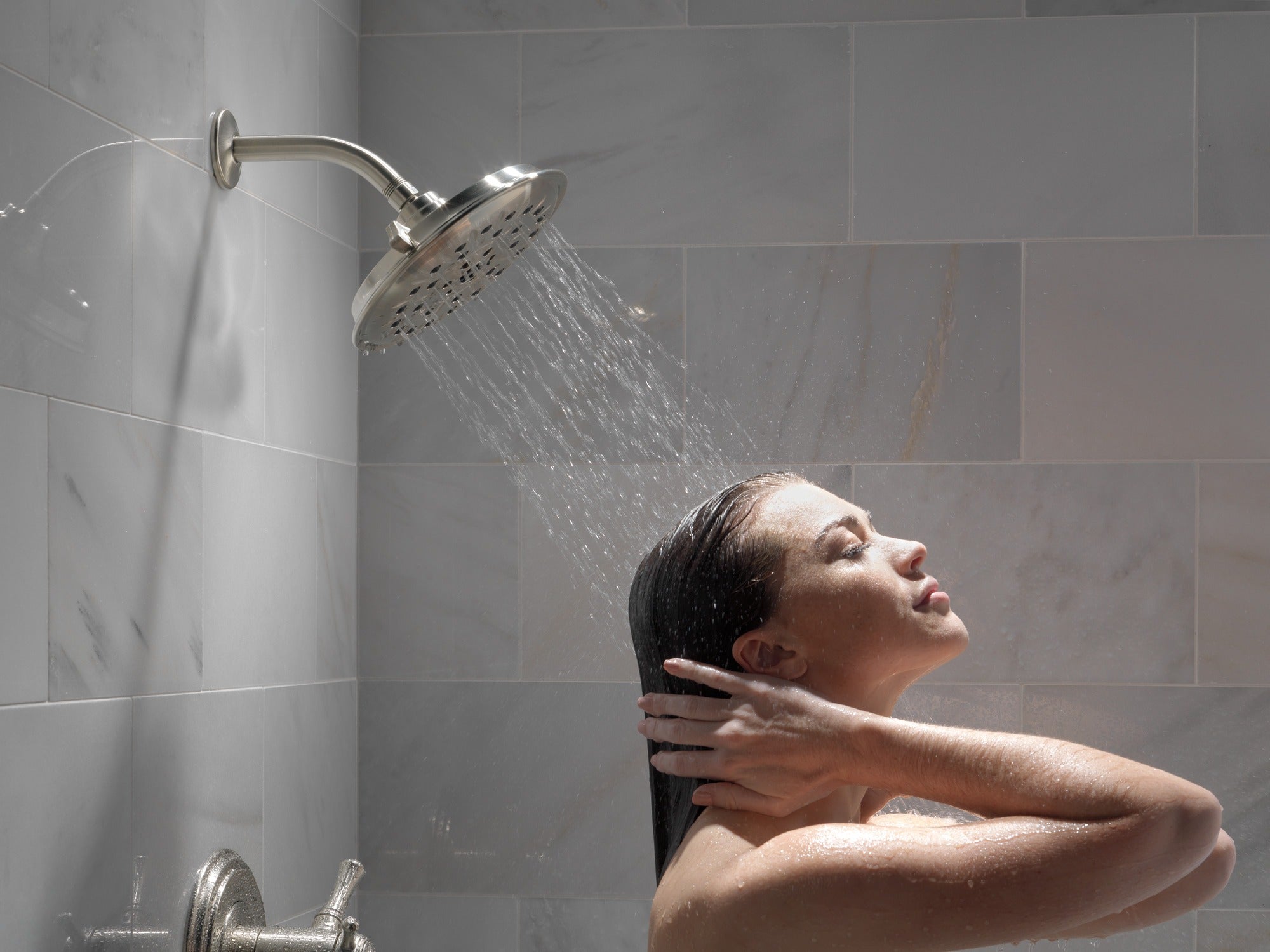 Delta Universal Showering Components Ultrasoak® 4-Setting Shower Head