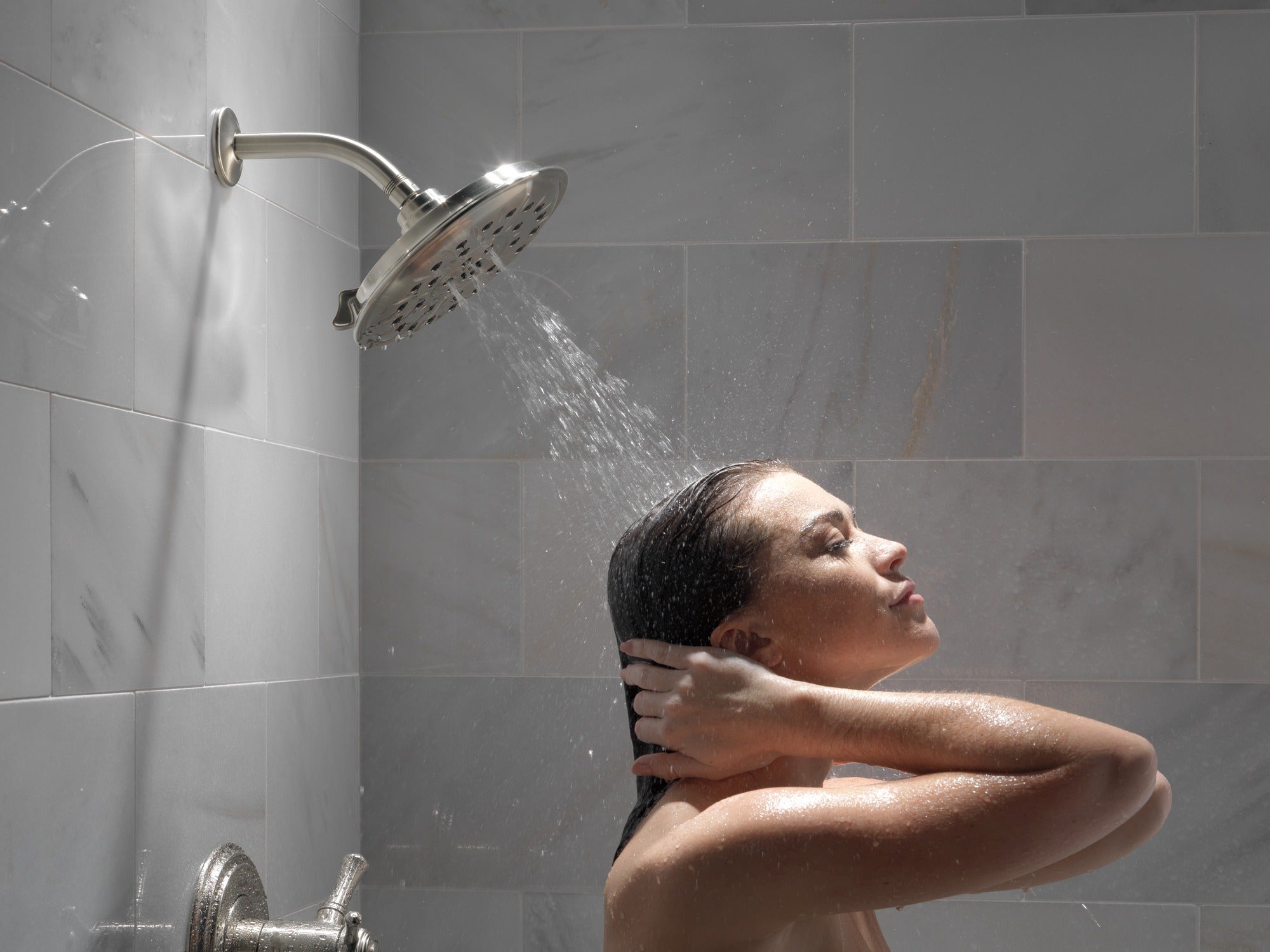 Delta Universal Showering Components Ultrasoak® 4-Setting Shower Head