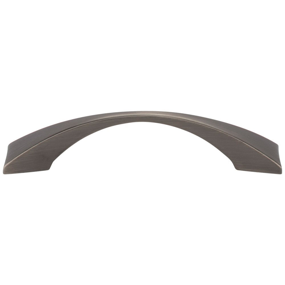 Hardware Resources 96 mm Center-to-Center Satin Nickel Square Glendale Cabinet Pull