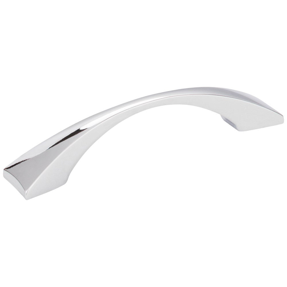 Hardware Resources 96 mm Center-to-Center Satin Nickel Square Glendale Cabinet Pull