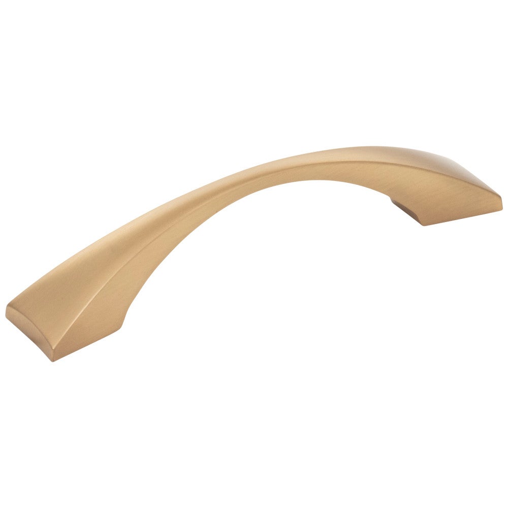 Hardware Resources 96 mm Center-to-Center Satin Nickel Square Glendale Cabinet Pull
