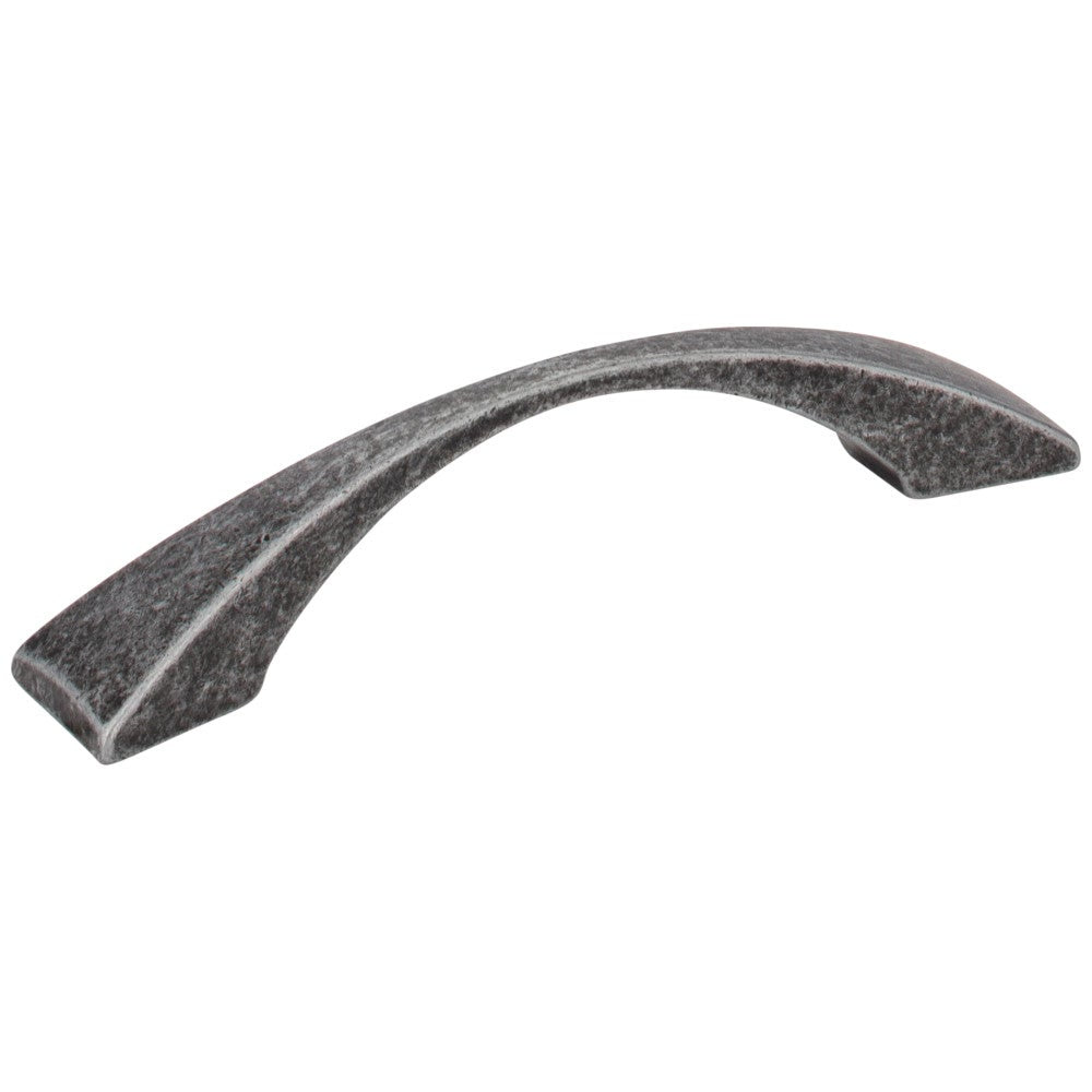 Hardware Resources 96 mm Center-to-Center Satin Nickel Square Glendale Cabinet Pull