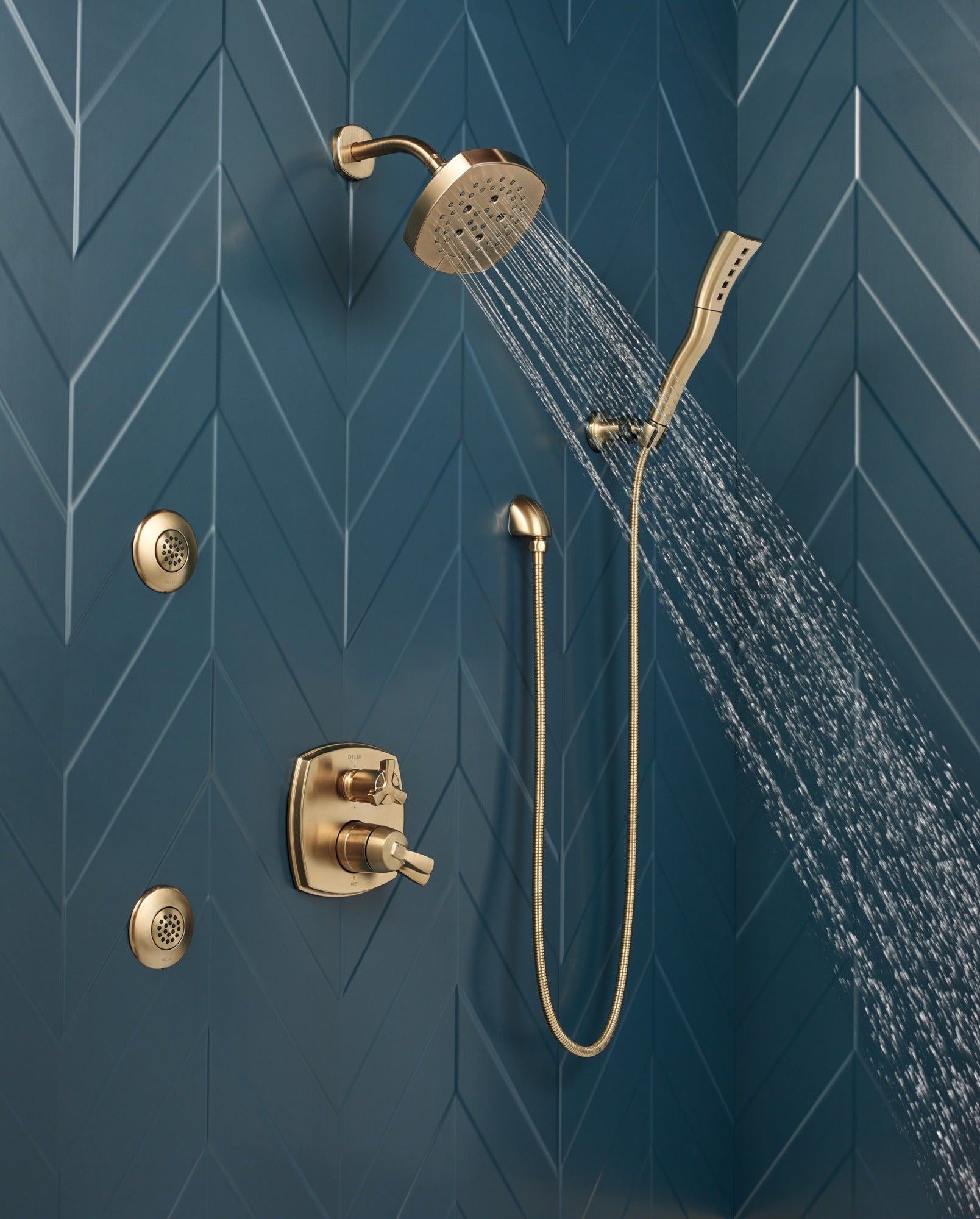 Delta Stryke® Shower Flange - 14S/17S/17T Shower