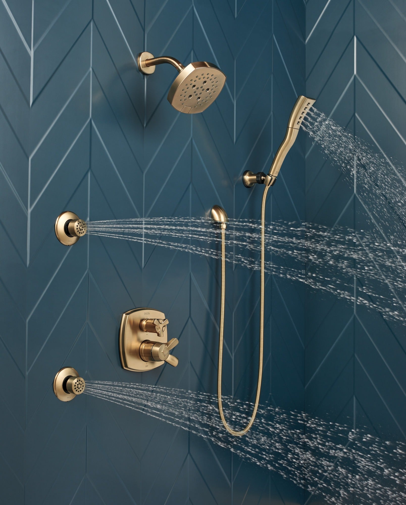 Delta Stryke® Shower Flange - 14S/17S/17T Shower