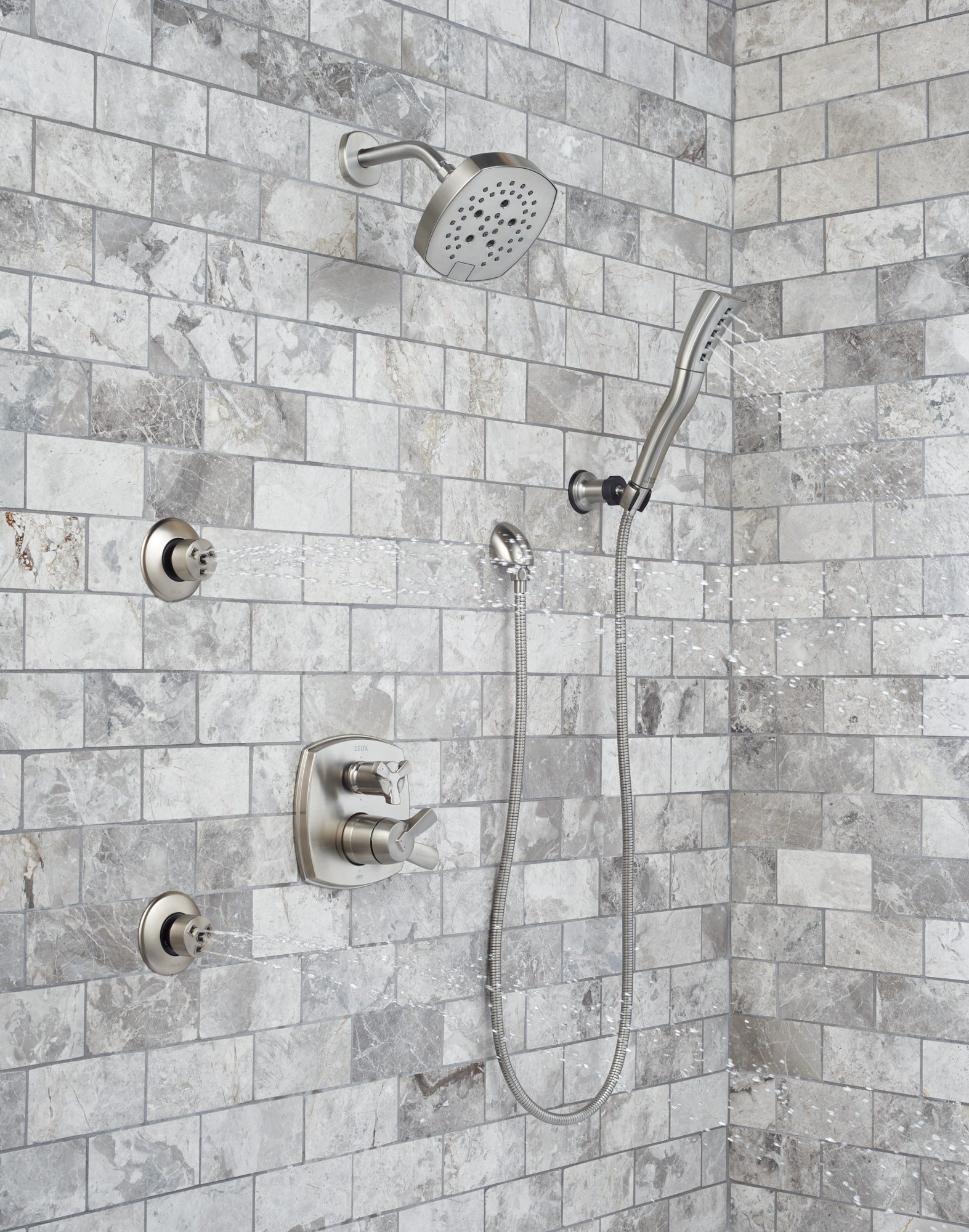 Delta Stryke® Shower Flange - 14S/17S/17T Shower