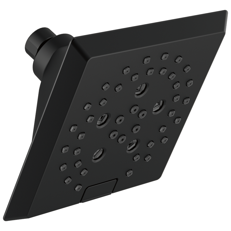 Delta Universal Showering Components H2OKinetic® 5-Setting Angular Modern Raincan Shower Head