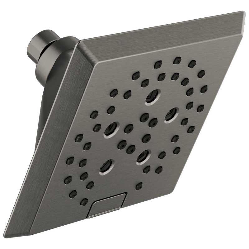 Delta Universal Showering Components H2OKinetic® 5-Setting Angular Modern Raincan Shower Head