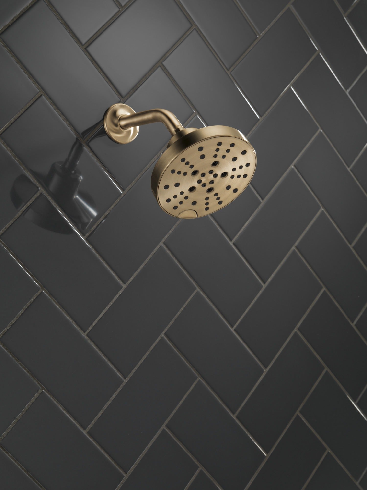 Delta Universal Showering Components H2OKinetic® 5-Setting Contemporary Raincan Shower Head
