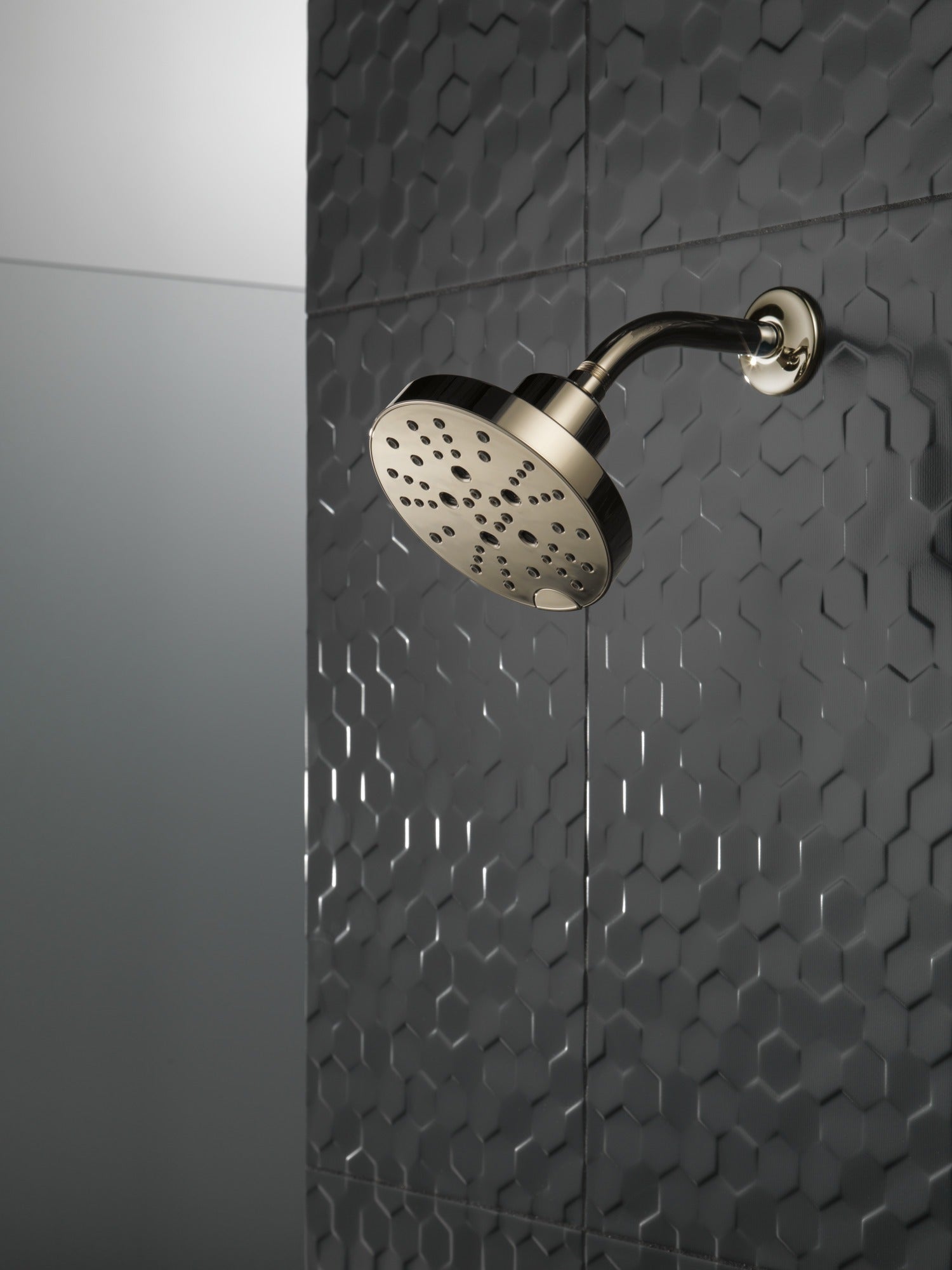 Delta Universal Showering Components H2OKinetic® 5-Setting Contemporary Raincan Shower Head
