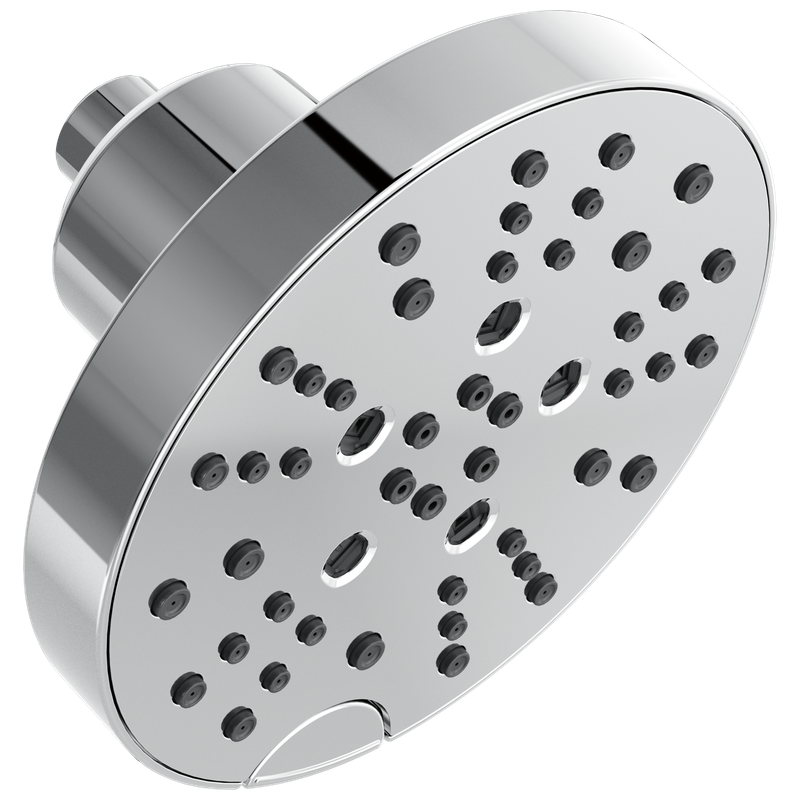 Delta Universal Showering Components H2OKinetic® 5-Setting Contemporary Raincan Shower Head